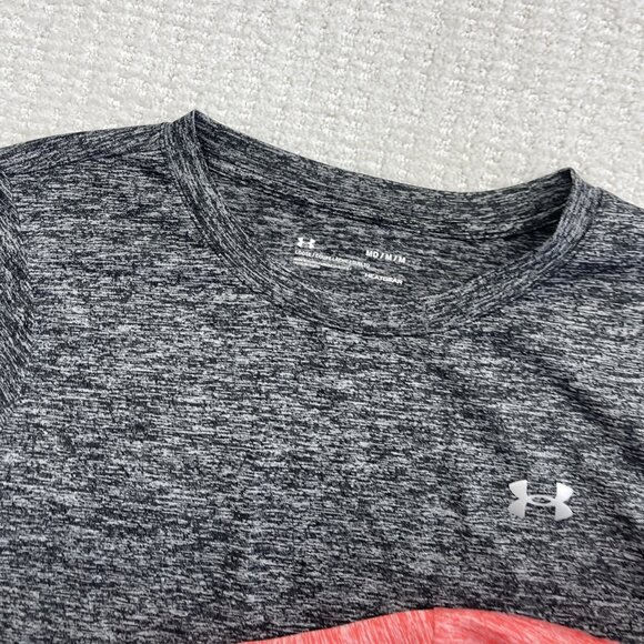 Lot x2 Bulk Under Armour Heat Gear Top Loose Shirt Women’s Sz M Activewear Read - Picture 3 of 10